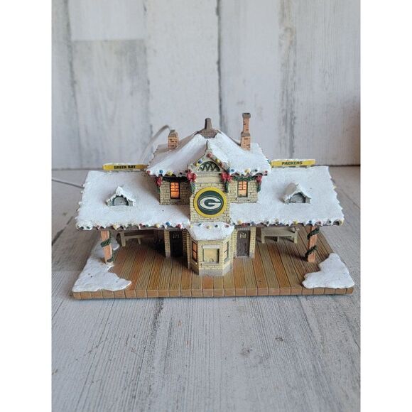 Hawthorne Packard Town station 2003 Green Bay football Xmas accessory - Picture 1 of 11